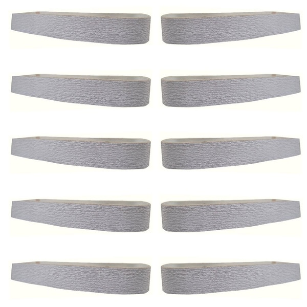 Specialty Diamond 1-1/2 Inch x 30 Inch Aluminum Oxide Sanding Belt, 320 Grit - WHITE, PK 10 HPG320W-10 - main